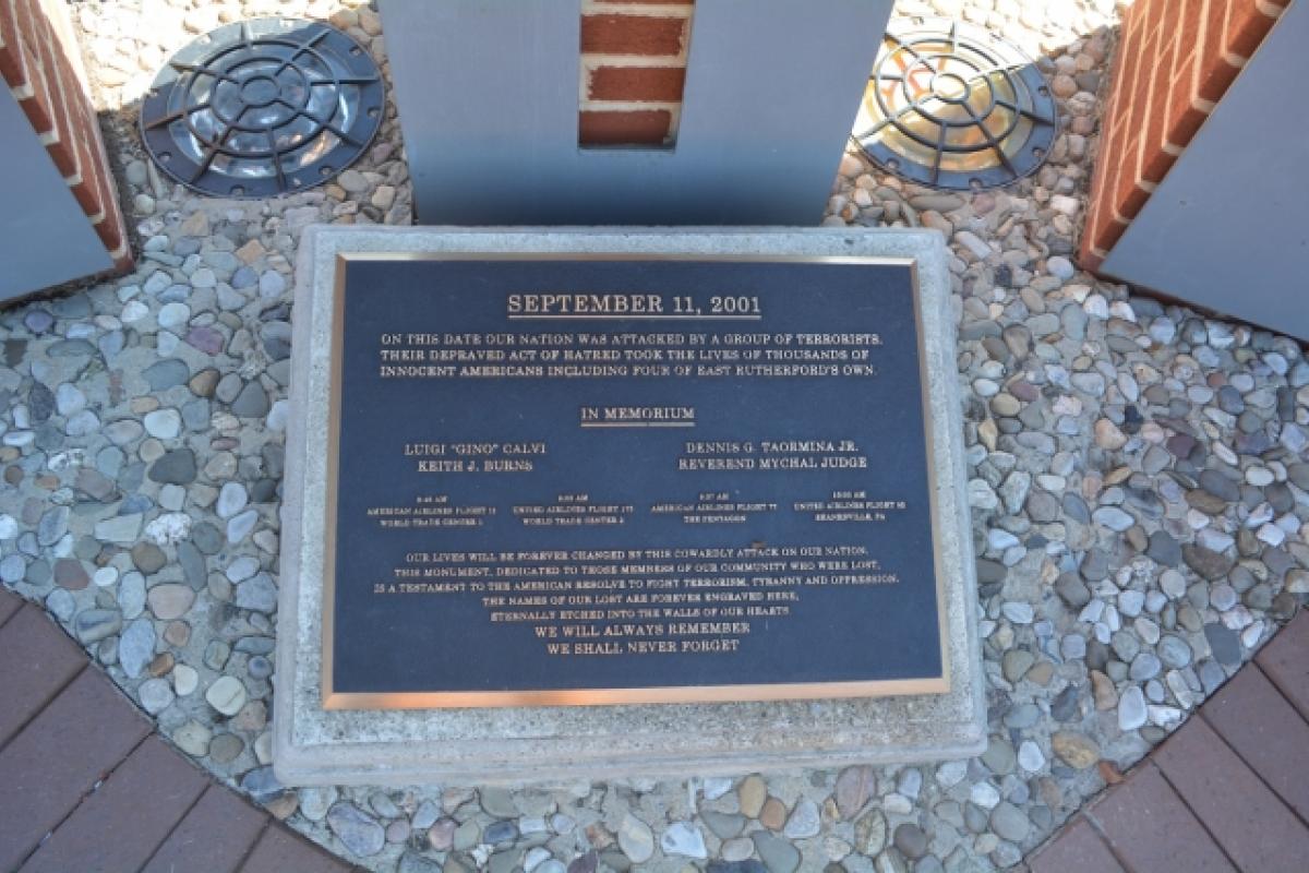 9 11 Memorial Park East Rutherford NJ