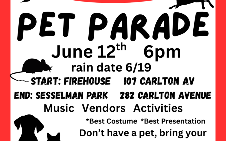 ER Pet Parade 2025 Flyer of ER Pet Parade