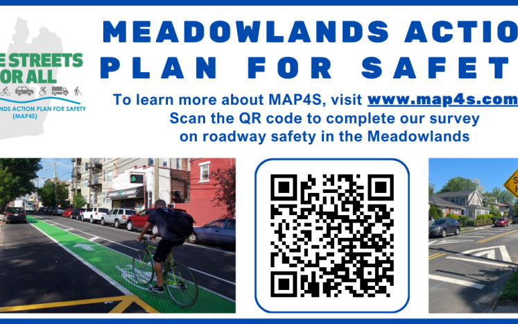 Meadowlands Action Plan for Safety Graphic with QR Code